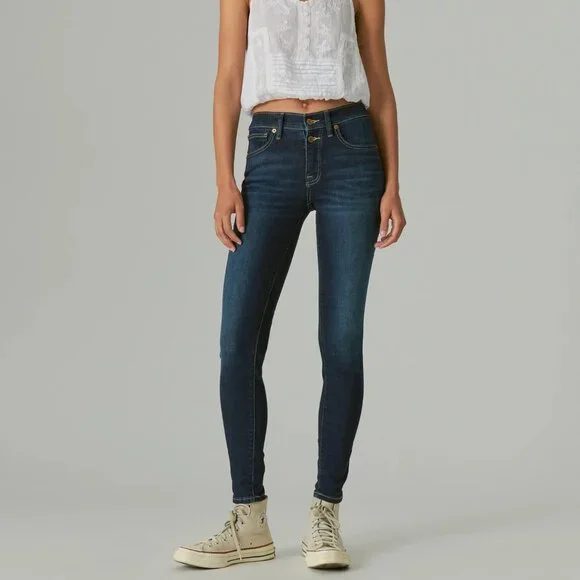 Lucky Ava Mid Rise Super Skinny 26 - Picture 4 of 5